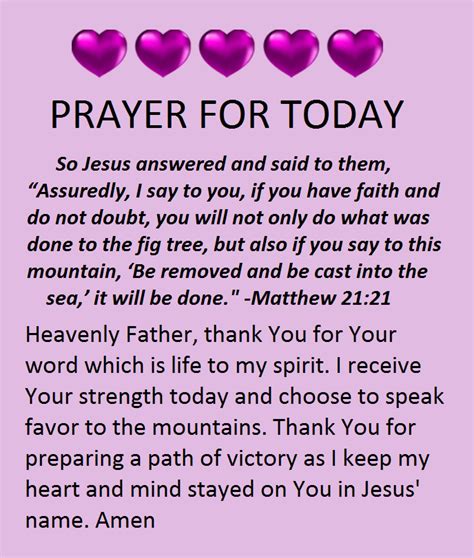 prayer for today 2022